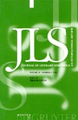 Imagen de portada de la revista Journal of literary semantics