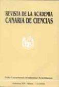 Imagen de portada de la revista Revista de la Academia Canaria de Ciencias