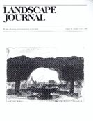 Imagen de portada de la revista Landscape journal