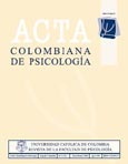 Imagen de portada de la revista Acta Colombiana de Psicología