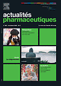 Imagen de portada de la revista Actualités Pharmaceutiques