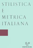 Imagen de portada de la revista Stilistica e metrica italiana