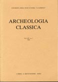 Imagen de portada de la revista Archeologia classica