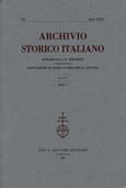 Imagen de portada de la revista Archivio storico italiano