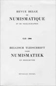 Imagen de portada de la revista Revue belge de numismatique et de sigillographie
