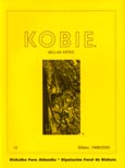 Imagen de portada de la revista Kobie. Bellas artes