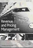 Imagen de portada de la revista Journal of Revenue and Pricing Management