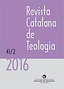 Imagen de portada de la revista Revista catalana de teología