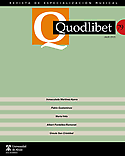Imagen de portada de la revista Quodlibet