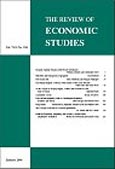 Imagen de portada de la revista Review of economic studies