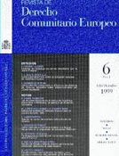 Imagen de portada de la revista Revista de Derecho Comunitario Europeo