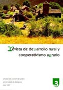 Imagen de portada de la revista Revista de desarrollo rural y cooperativismo agrario