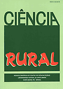 Imagen de portada de la revista Ciencia rural