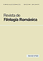 Imagen de portada de la revista Revista de filología románica
