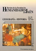 Imagen de portada de la revista Revista de la Facultad de Humanidades de Jaén