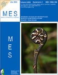 Imagen de portada de la revista Metodos en Ecología y Sistematica ( MES )