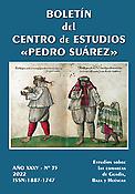 Imagen de portada de la revista Boletín del Centro de Estudios Pedro Suárez