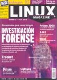 Imagen de portada de la revista Linux magazine