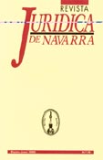 Imagen de portada de la revista Revista jurídica de Navarra