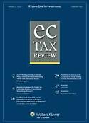 Imagen de portada de la revista EC tax review