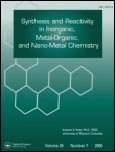 Imagen de portada de la revista Synthesis and reactivity in inorganic and metal-organic chemistry