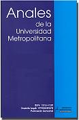 Imagen de portada de la revista Anales de la Universidad Metropolitana
