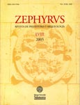 Imagen de portada de la revista Zephyrus