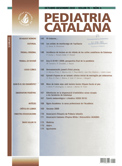 Imagen de portada de la revista Pediatria catalana