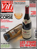 Imagen de portada de la revista Revue du vin de France