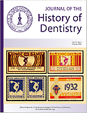 Imagen de portada de la revista Journal of the history of dentistry