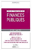 Imagen de portada de la revista Revue française de finances publiques