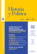 Imagen de portada de la revista Historia y política