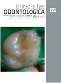 Imagen de portada de la revista Universitas Odontológica