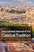Imagen de portada de la revista International journal of the classical tradition