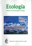 Imagen de portada de la revista Etología