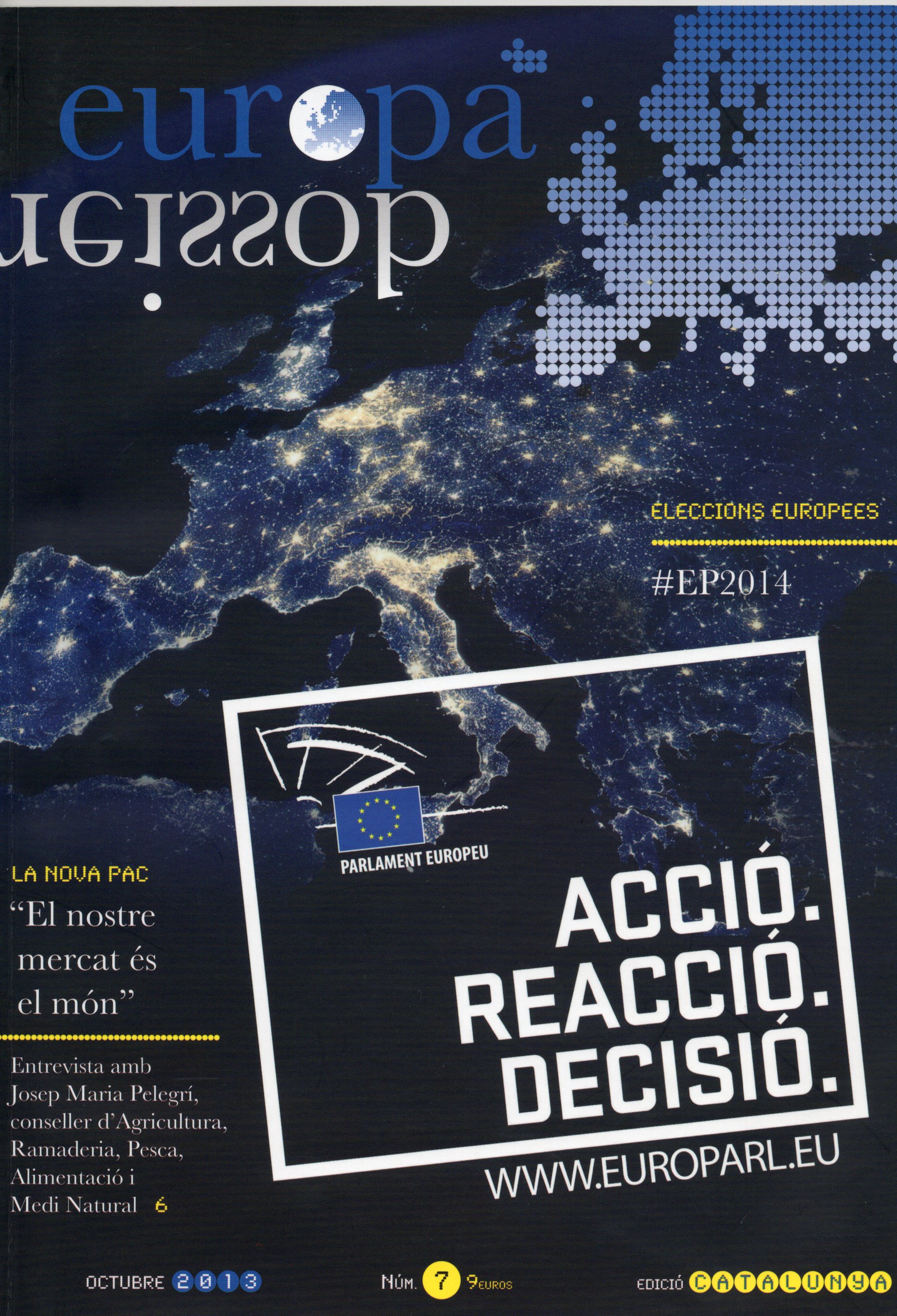 Imagen de portada de la revista Dossier Europa