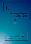 Imagen de portada de la revista Revista gaditana de Entomología