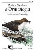 Imagen de portada de la revista Revista catalana d'ornitologia = Catalan journal of ornithology