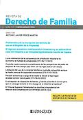 Imagen de portada de la revista Revista de Derecho de Familia