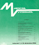 Imagen de portada de la revista Medicina Veterinaria