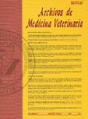 Imagen de portada de la revista Archivos de Medicina Veterinaria