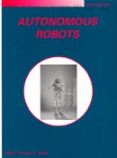 Imagen de portada de la revista Autonomous robots