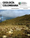 Imagen de portada de la revista Geología colombiana