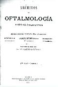 Imagen de portada de la revista Archivos de Oftalmología Hispano-Americanos