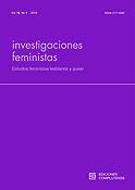 Imagen de portada de la revista Investigaciones feministas