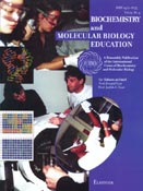Imagen de portada de la revista Biochemistry and molecular biology education