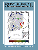 Imagen de portada de la revista Seismological Research Letters