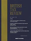 Imagen de portada de la revista British Tax Review