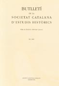 Imagen de portada de la revista Butlletí de la Societat Catalana d'Estudis Històrics
