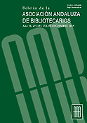 Imagen de portada de la revista Boletín de la Asociación Andaluza de Bibliotecarios